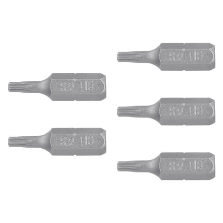 Estuche con 5 puntas torx T10 largo 1', Truper Expert 1'
