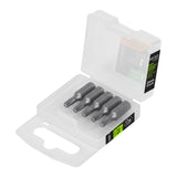 Estuche con 5 puntas torx T20 largo 1', Truper Expert 1'