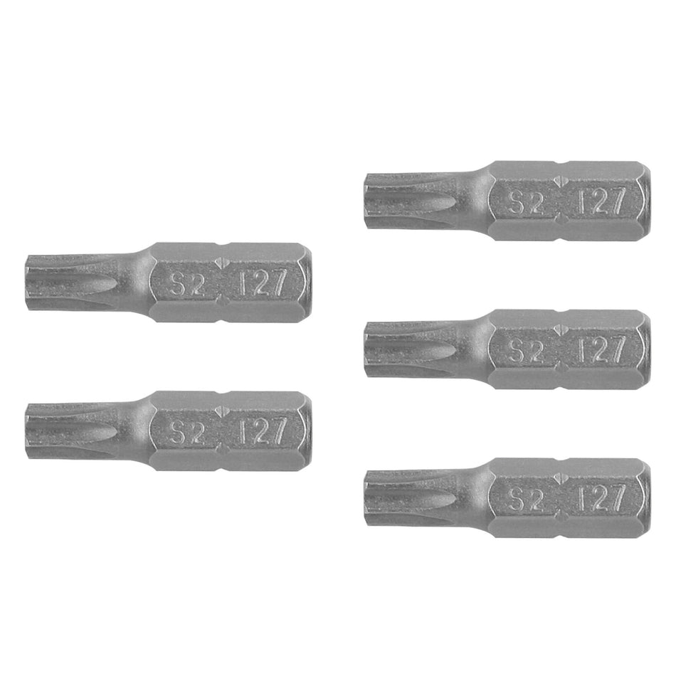 Estuche con 5 puntas torx T27 largo 1', Truper Expert 1'