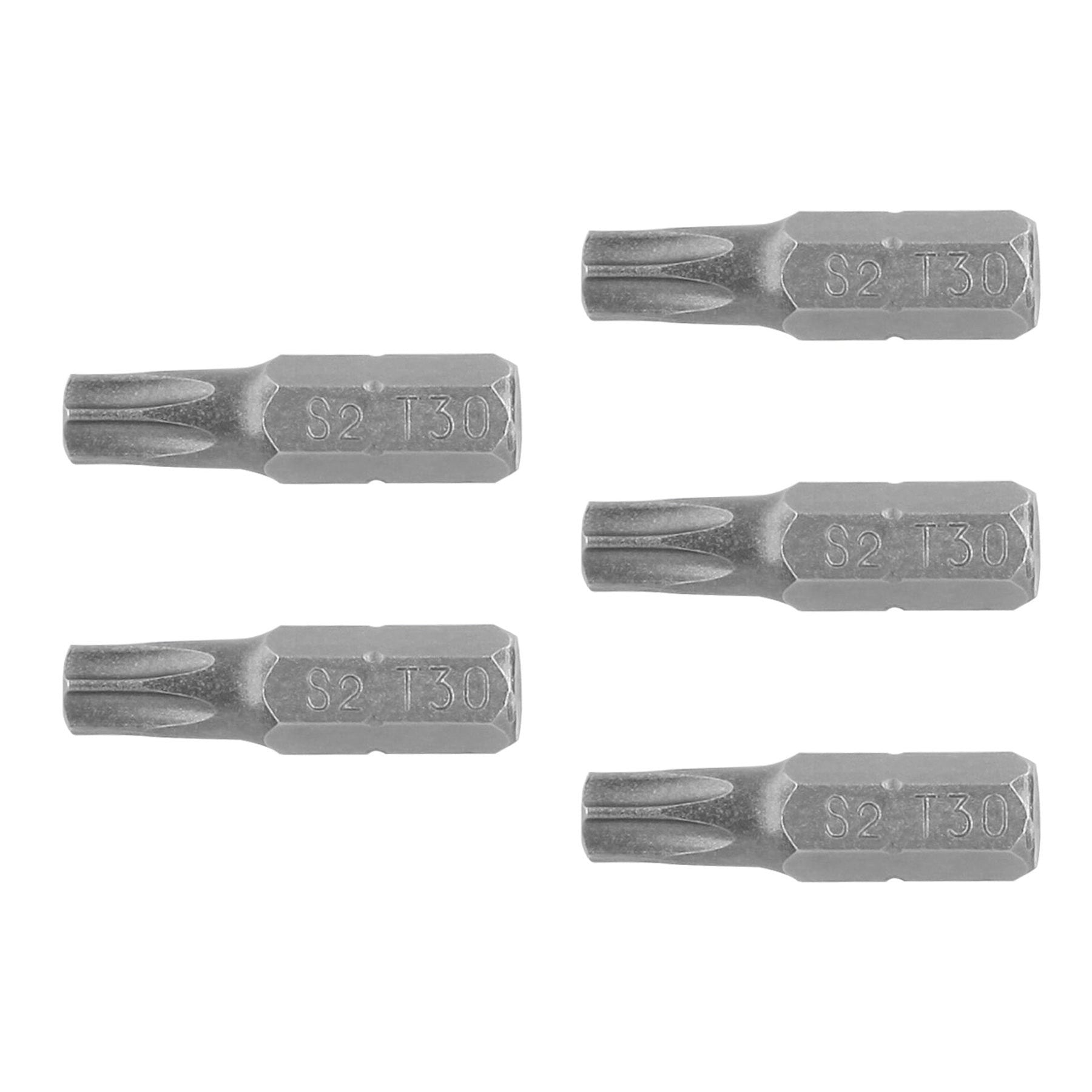 Estuche con 5 puntas torx T30 largo 1', Truper Expert 1'