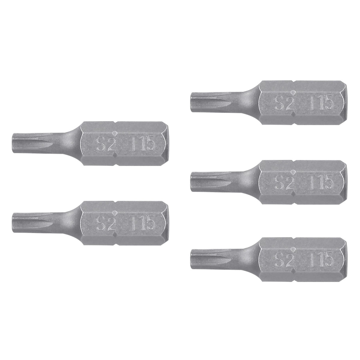 Estuche con 5 puntas torx T15 con seguro largo 1', Expert 1'