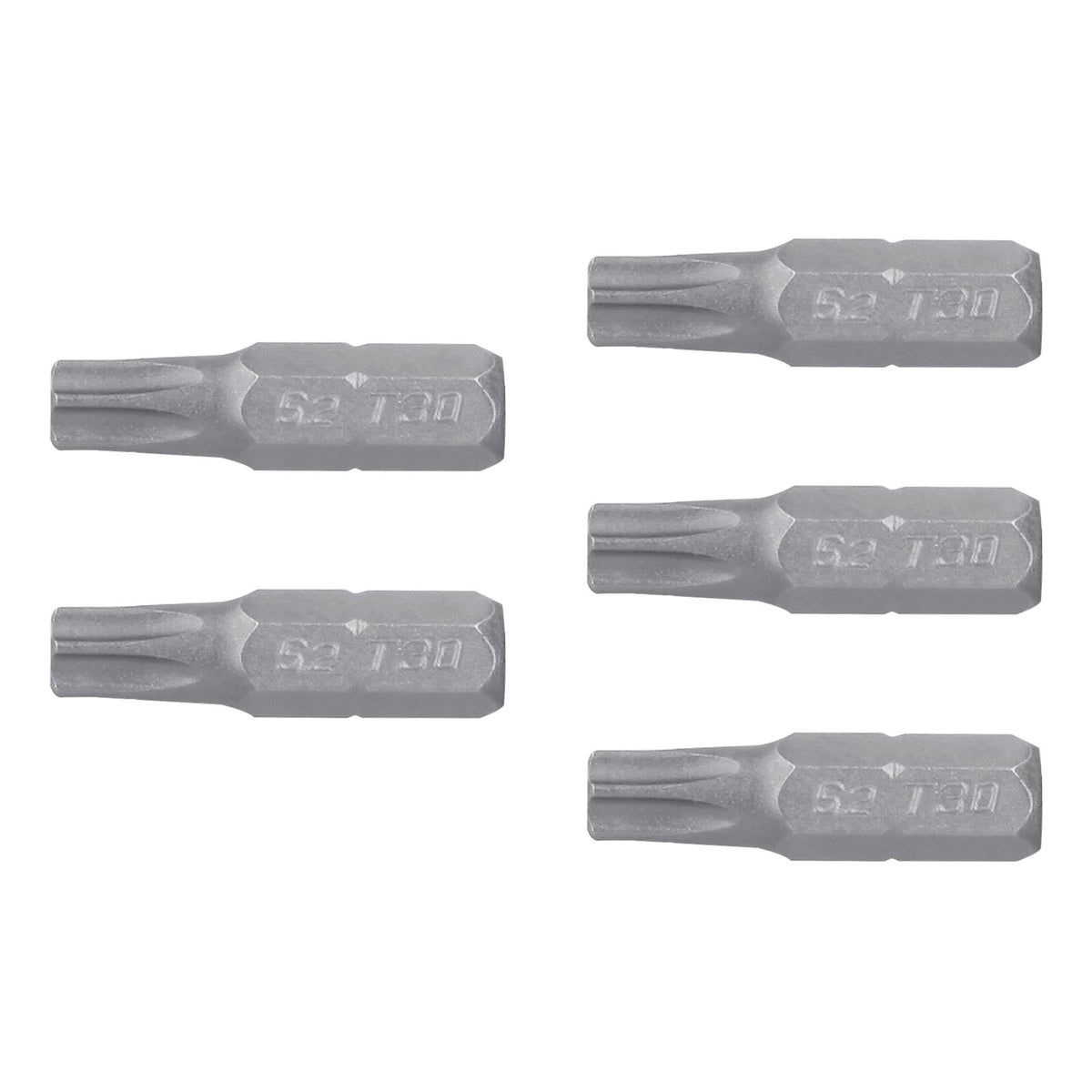 Estuche con 5 puntas torx T30 con seguro largo 1', Expert 1'