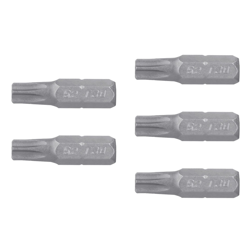 Estuche con 5 puntas torx T30 con seguro largo 1', Expert 1'