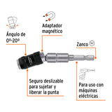 Extensión magnética articulada 4 3/4', para puntas, EXPERT