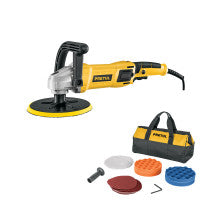 Pulidora rotativa 7" 1200W con accesorios PRETUL
