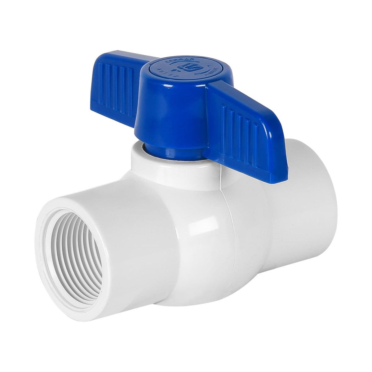 Valvula esfera de PVC roscable FOSET 1"