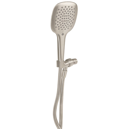 Regadera de telefono con soporte satin FOSET RIVIERA