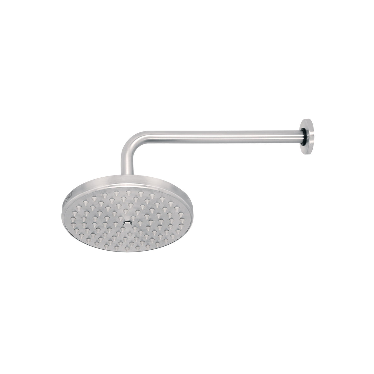 Regadera satin plato redondo con brazo FOSET ELEMENT 4"