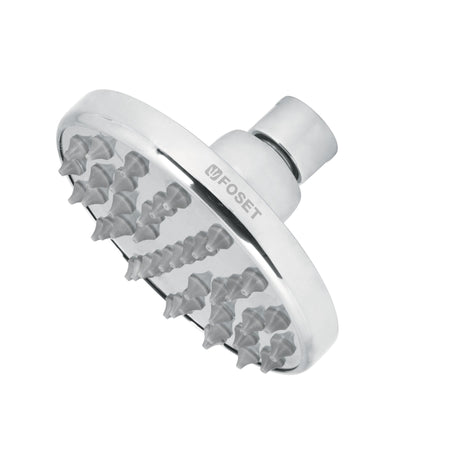 Regadera cromo 4' plato redondo, sin brazo, FOSET ELEMENT 4'