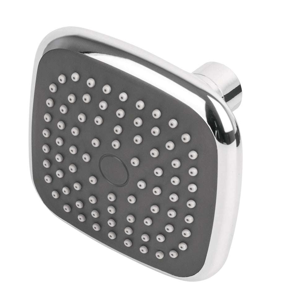 Regadera cuadrada de ABS 3-3/4" sin brazo FOSET BASIC