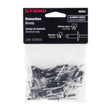 Bolsaremachesx1/2" negros de aluminio ala 1/8"