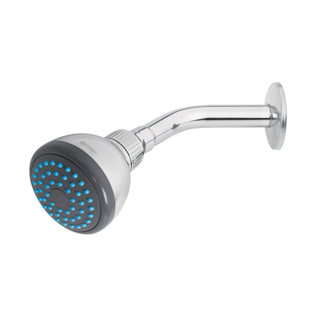 Regadera redonda 3" brazo y chapeton de acero FOSET BASIC