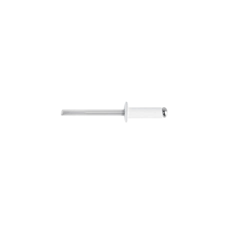 Bolsaremachesx1/2" blancos de aluminio ala 3/16"