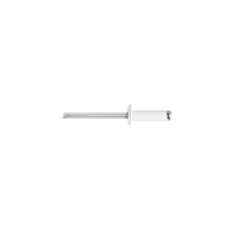 Bolsaremachesx1/2" blancos de aluminio ala 3/16"