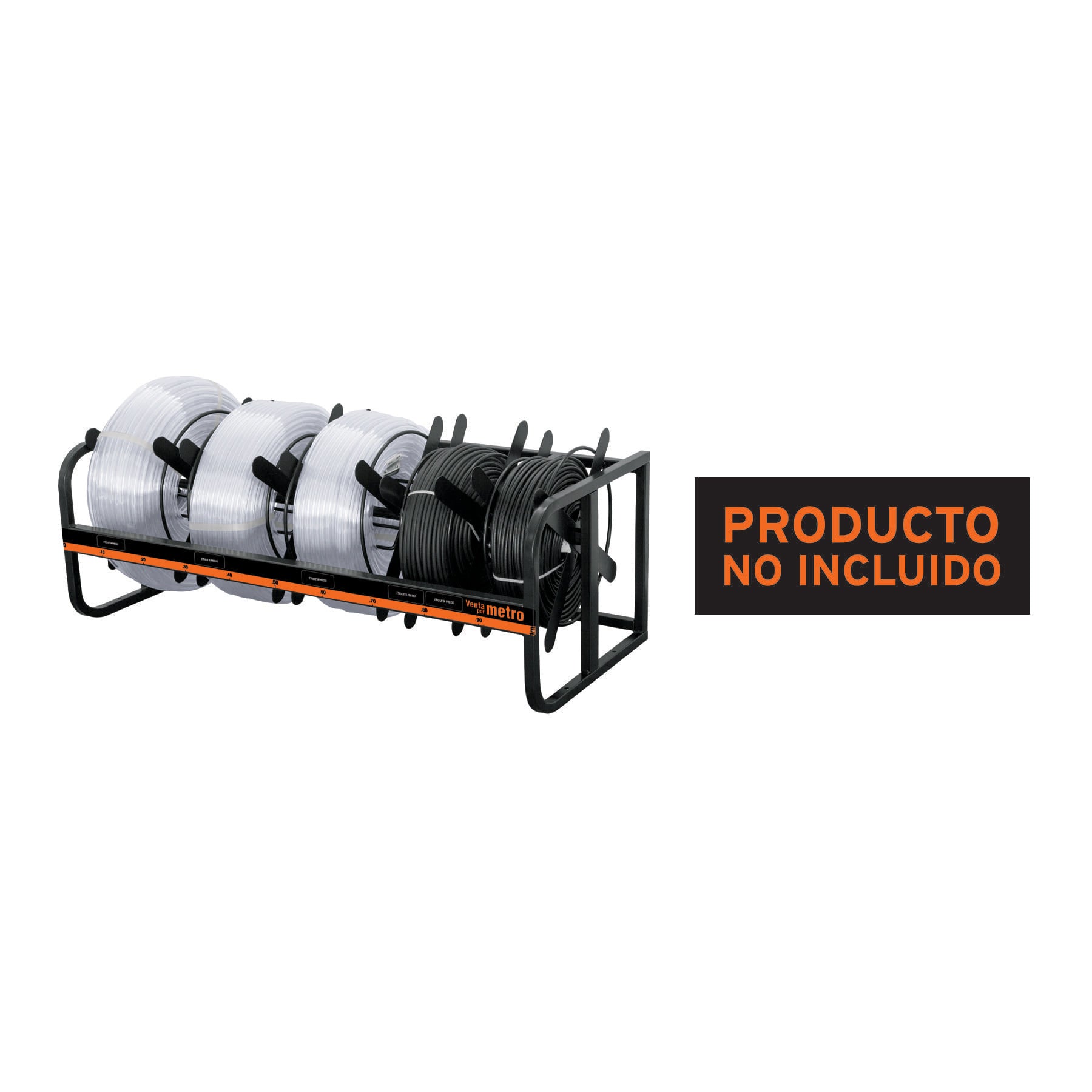 Rack para cable y manguera de nivel Truper