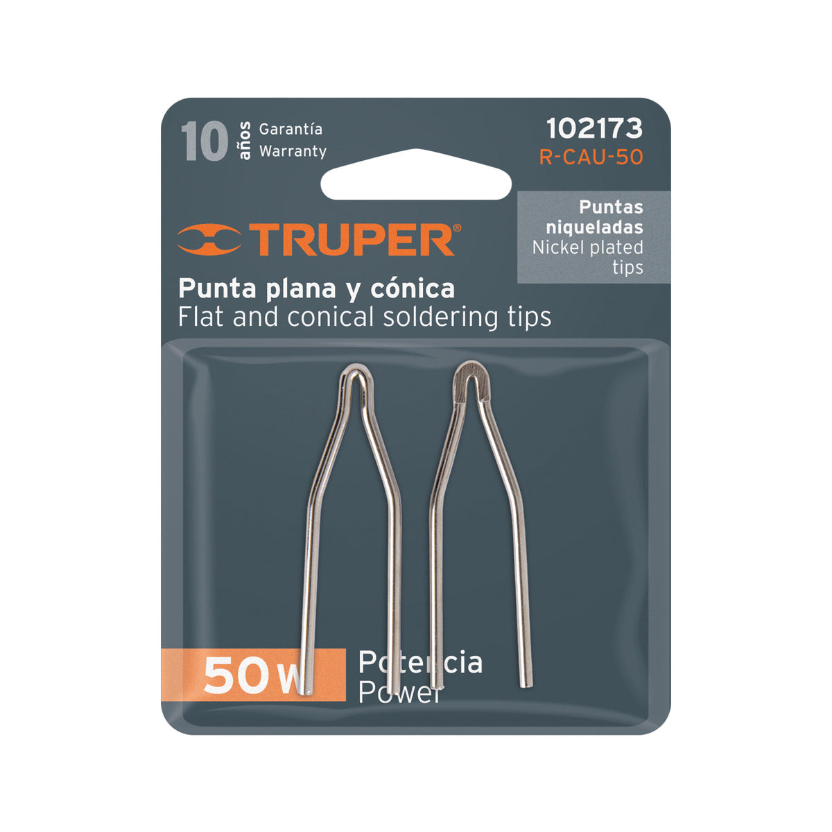 Juego de 2 puntas para cautin tipo pistola CAU-50 Truper
