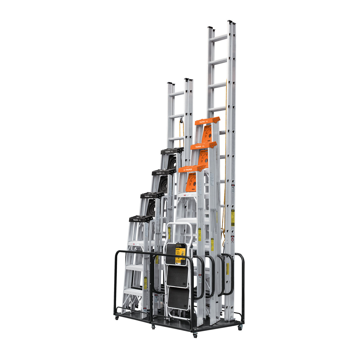 Rack para 10 escaleras Truper