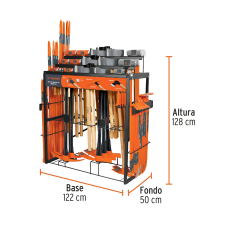 Rack para herramientas de alto impacto Mexico Truper