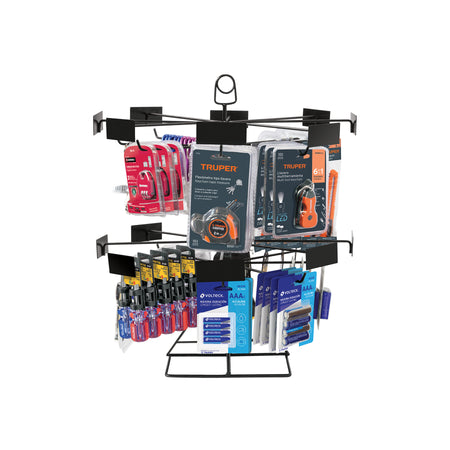 Rack de impulso giratorio Truper