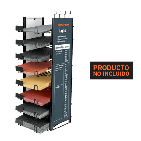 Rack para lijas Truper