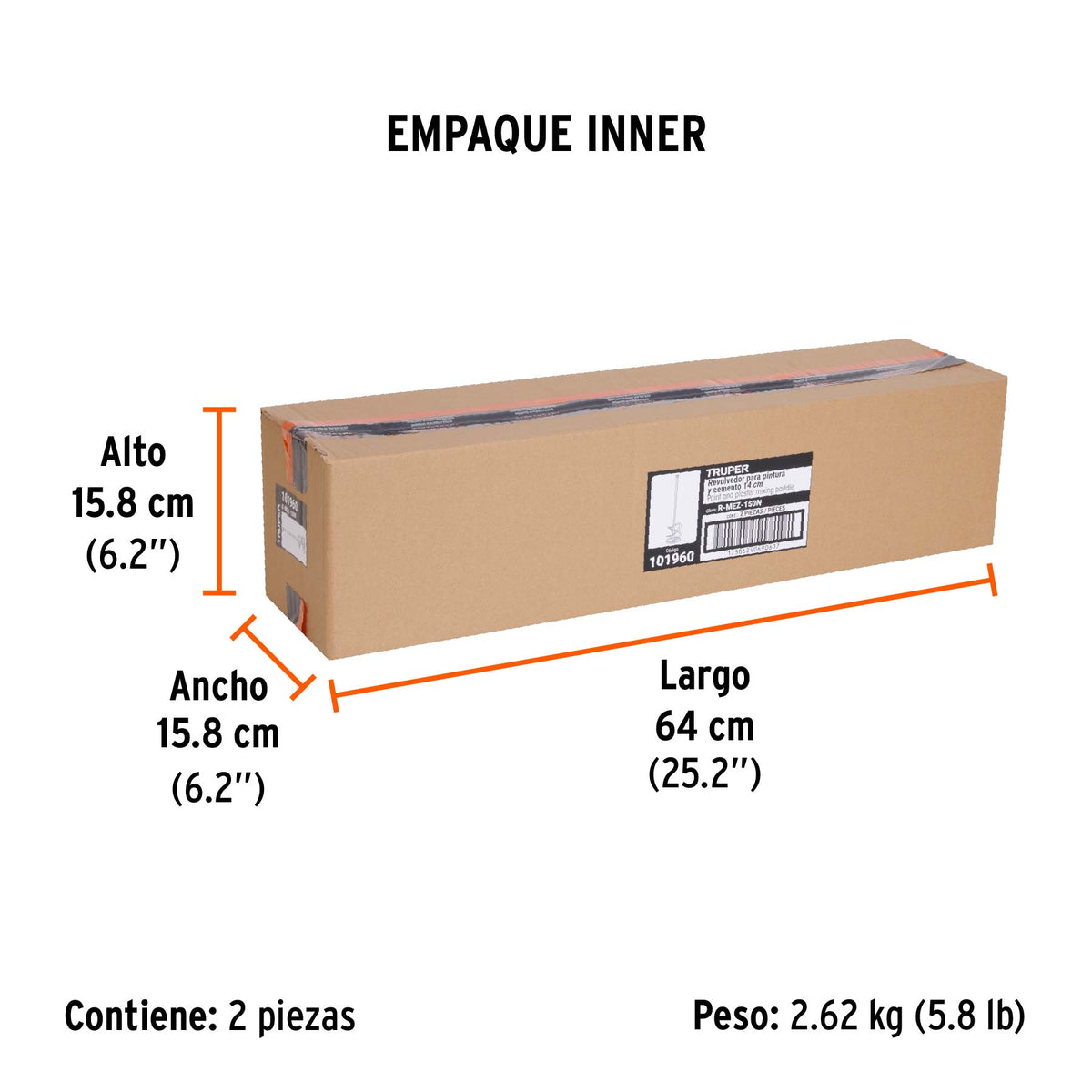 Varilla mezcladora para MEZ-150N Truper