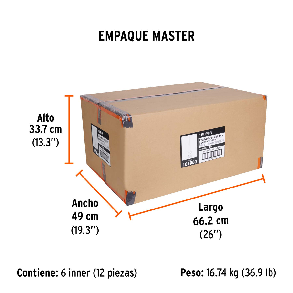 Varilla mezcladora para MEZ-150N Truper