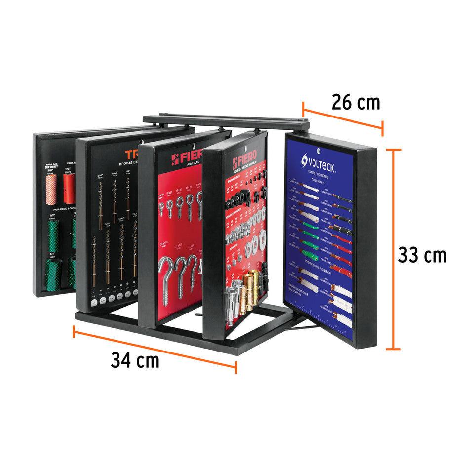 Rack para muestrario Truper