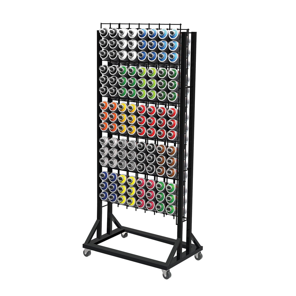 Rack para 120 pinturas en aerosol Truper