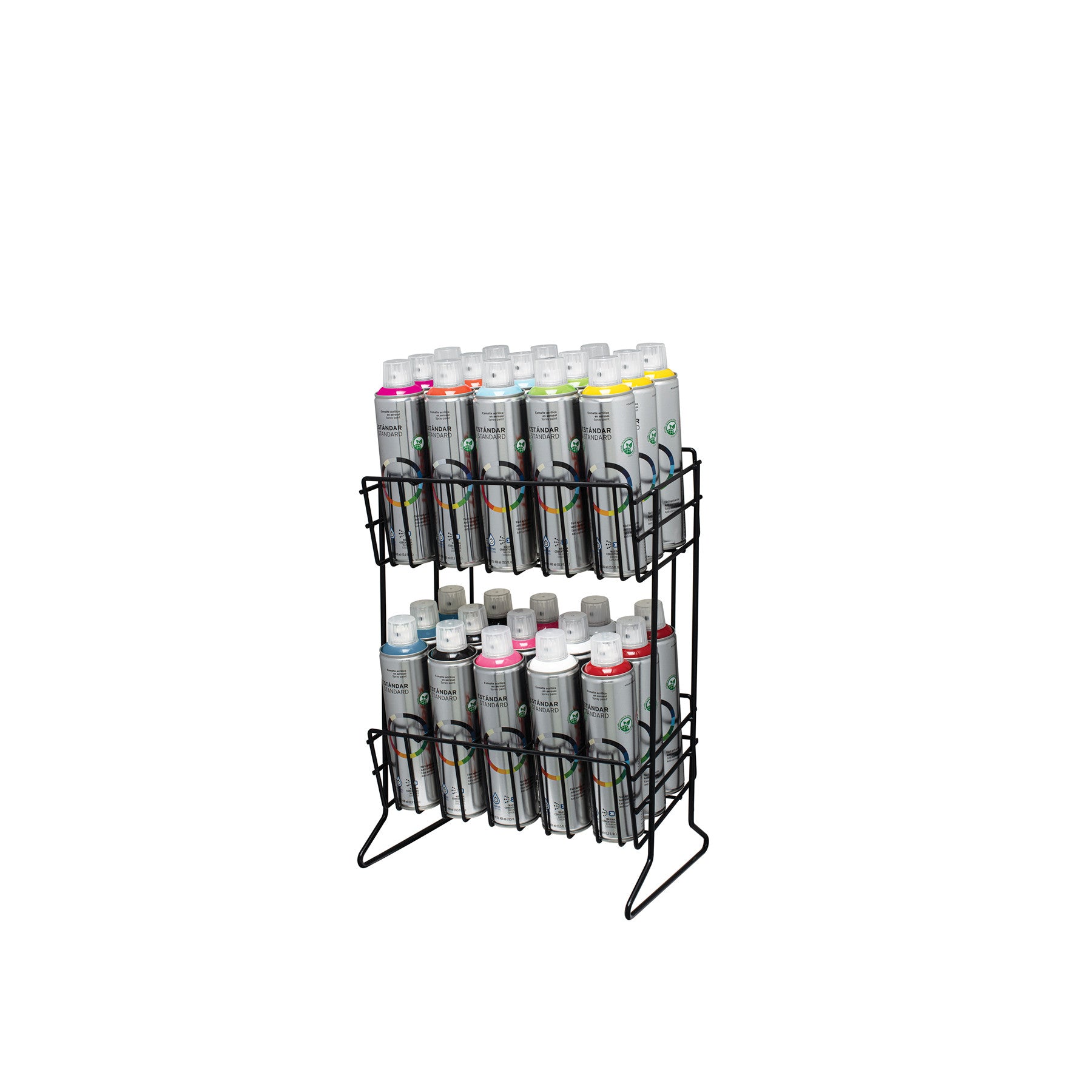 Rack para 30 pinturas en aerosol Truper