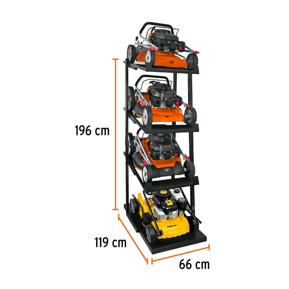 Rack para podadoras Truper