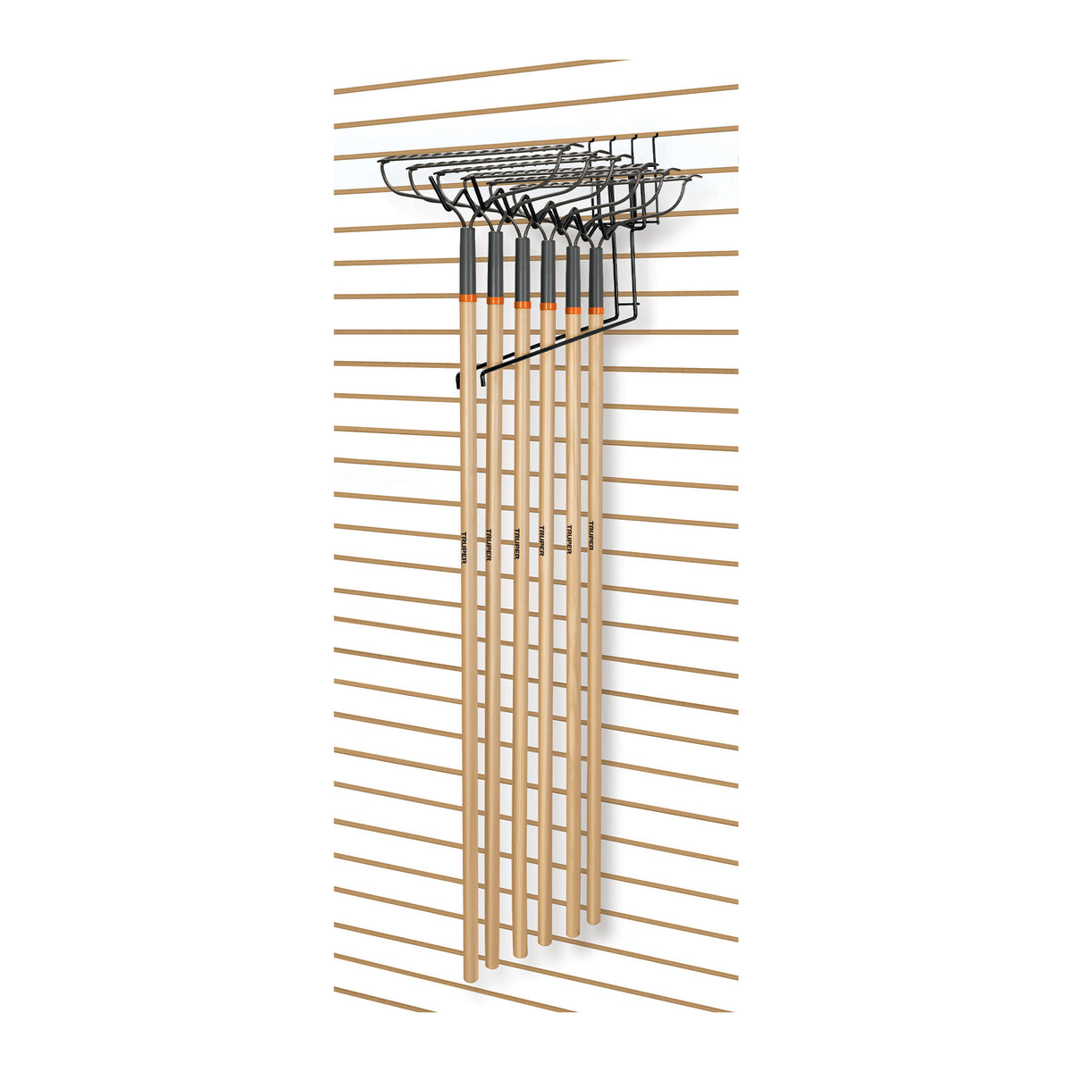 Rack para rastrillos jardineros 14 dientes, Truper