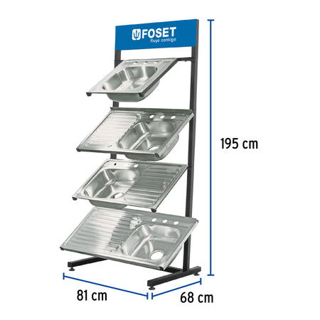 Rack para tarjas FOSET