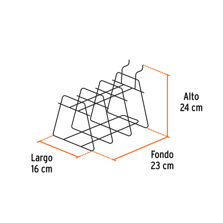 Rack para tijeras de poda, Truper