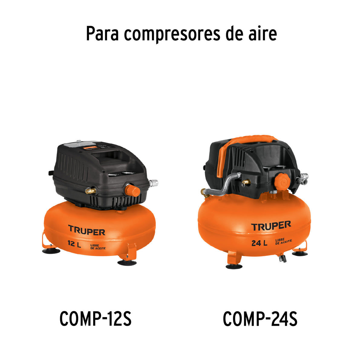 1 pata de goma para compresores Grupo 7 Truper