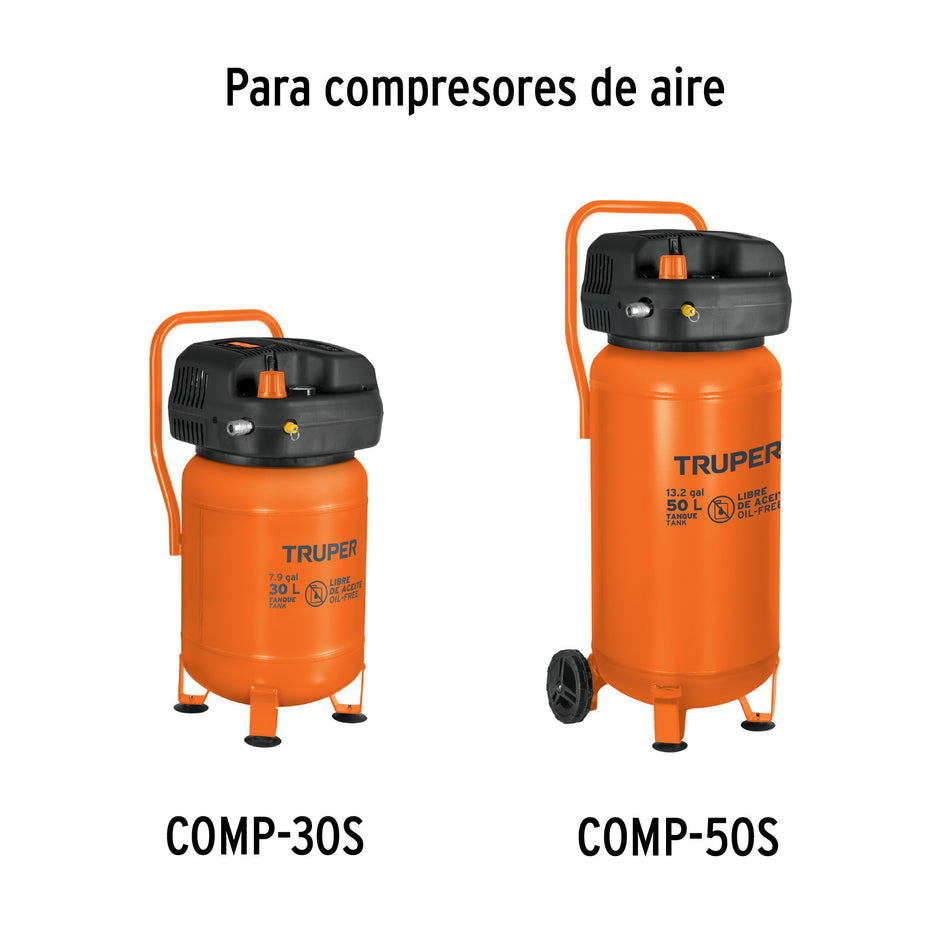 1 pata de goma para compresores Grupo 7 Truper