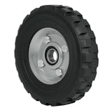 Rueda de hule solido para diablo un balero Pretul 6"