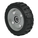 Rueda de hule solido para diablo doble balero Pretul 6"