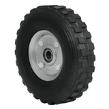 Rueda de hule solido para diablo doble balero Pretul 8"