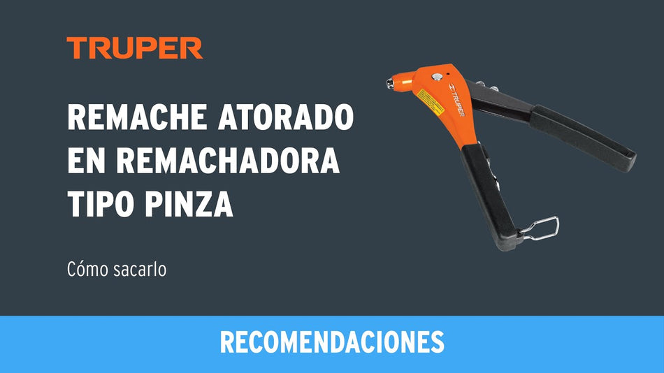 Remachadora profesional 10" Truper