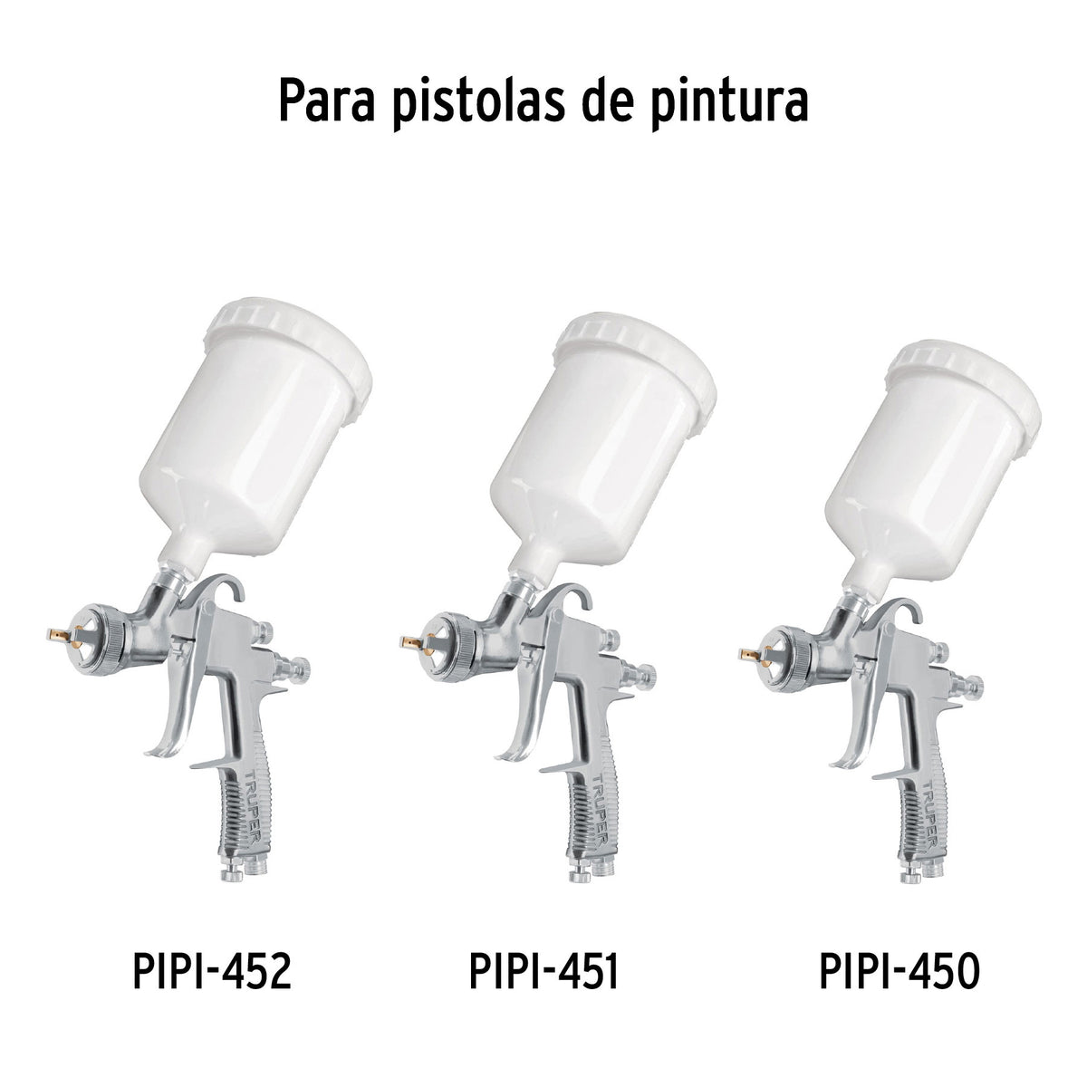 Repuestos para pistola para pintar PIPI-451 Truper