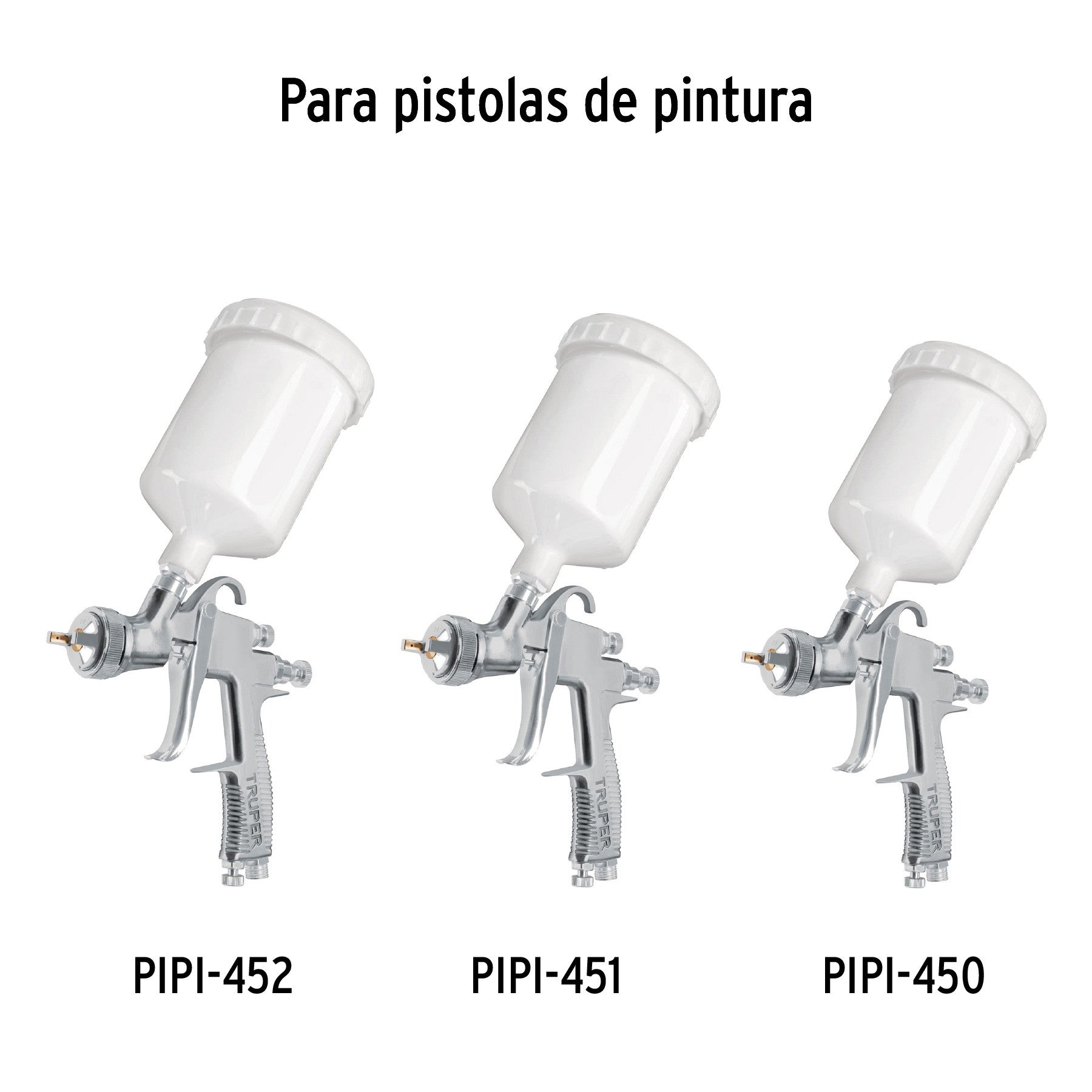 Repuestos para pistola para pintar PIPI-452 Truper