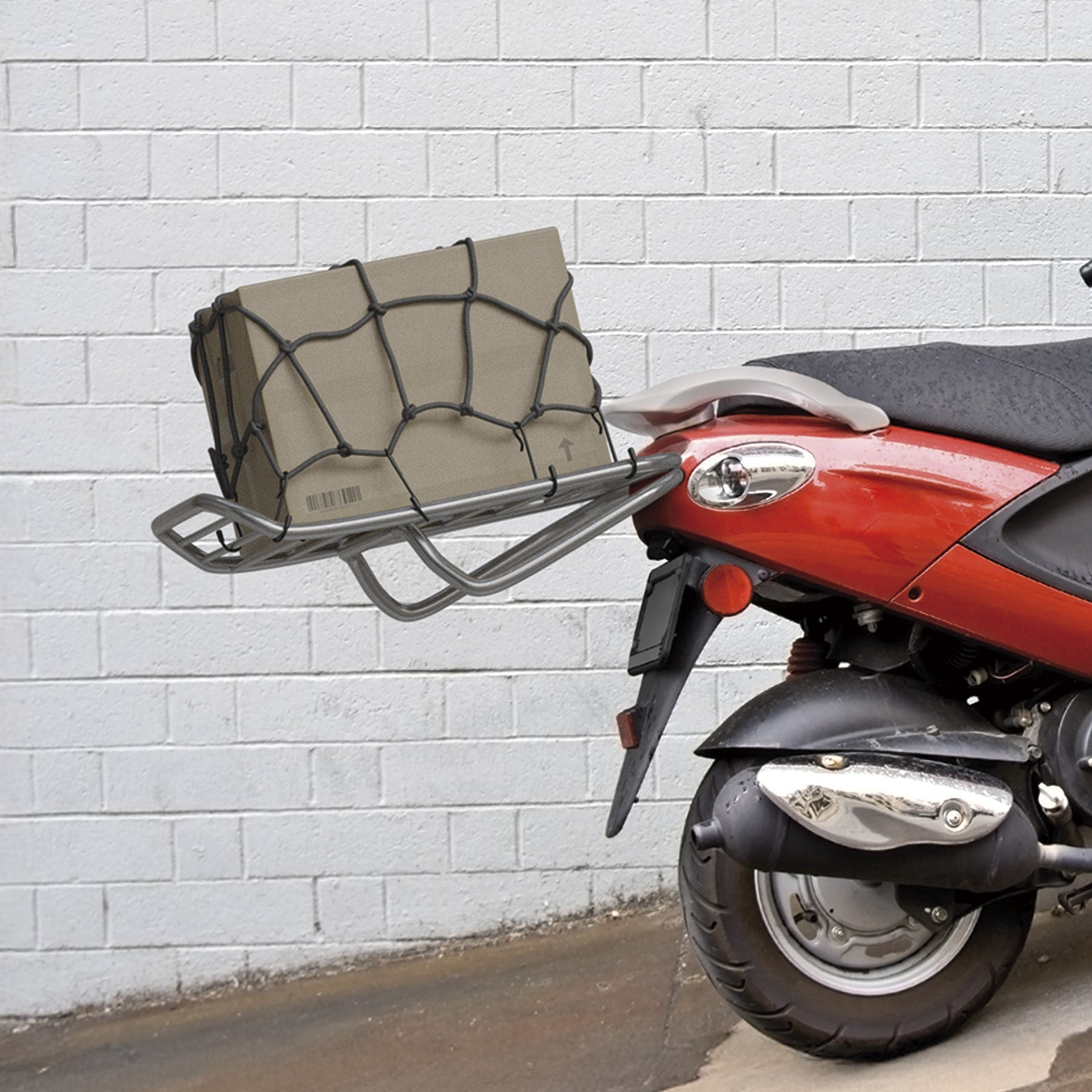 Red de carga 40 x 40 cm para motocicleta Truper
