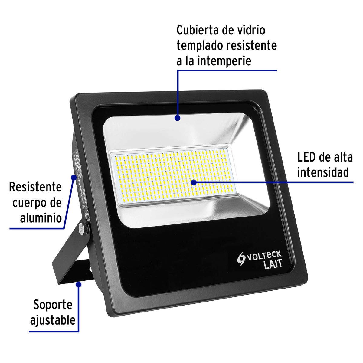 Reflector LED para exteriores 150W 6500K, VOLTECK