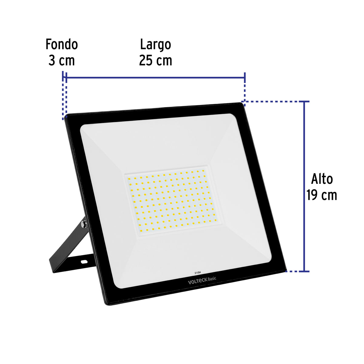 Reflector LED para exteriores 100W 6500K, VOLTECK BASIC