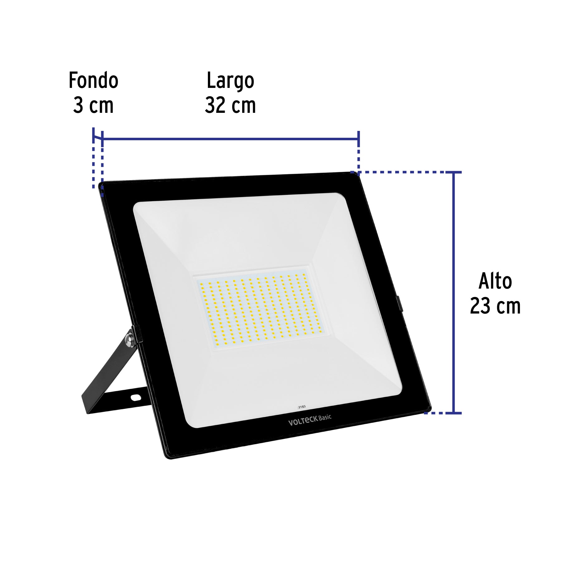 Reflector LED para exteriores 150W 6500K, VOLTECK BASIC