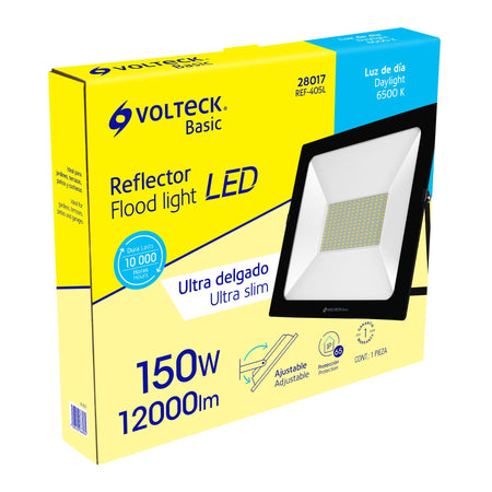 Reflector LED para exteriores 150W 6500K, VOLTECK BASIC