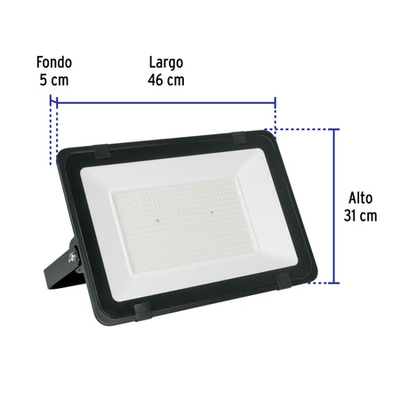 Reflector LED para exteriores 300W 6500K, VOLTECK BASIC