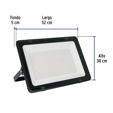 Reflector LED para exteriores 400W 6500K, VOLTECK BASIC