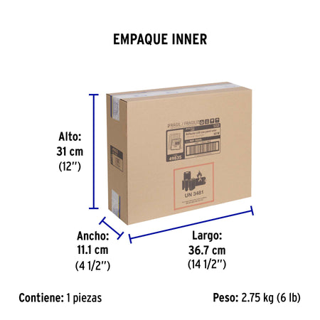 Reflector LED con panel solar 60W 6500K, VOLTECK