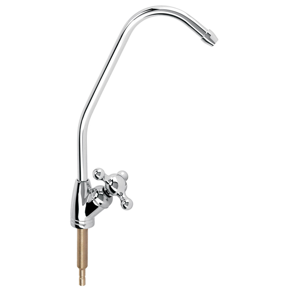 Llave cuello de ganso 1/4" para filtro de agua FOSET